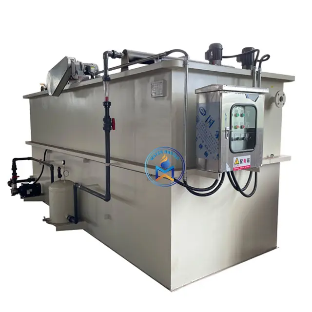 5 m3/h DAF Unit Treatment Oil fanghi Separator Compact Water Treatment Machinery