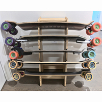 En bois sans vis articles de sport planche à roulettes présentoir planche de surf support de stockage planche à roulettes support de sol présentoir