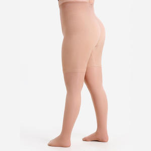 Заводская изготовленная на заказ прозрачная коричневая талия с высоким контролем Топ нейлон 40D колготки чулки с усиленными пальцами - Product Image 5