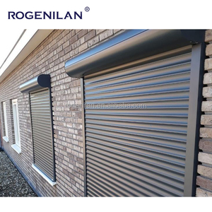 Hiện đại dọc cửa chớp điện cách nhiệt Windproof hợp kim nhôm cán cửa sổ màn trập cho nhà bếp thân thiện với môi - Product Image 3