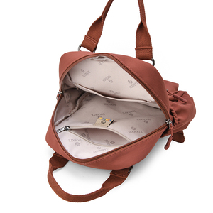 Mode féminine à usage quotidien <span class=keywords><strong>sac</strong></span> à <span class=keywords><strong>dos</strong></span> joli style mini avec tissu doux durable et fermeture à glissière pour le shopping et les voyages - Product Image 6