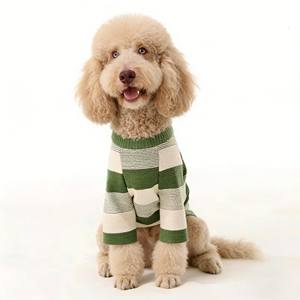 Camiseta Clásica Retro a Rayas para Mascotas, Cómoda y Transpirable, para Perros de Todas las Razas como Schnauzer y Border <span class=keywords><strong>Collie</strong></span> - Product Image 2