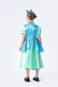Disfraz de Cosplay Animado para Niñas, Vestido de Princesa <span class=keywords><strong>Ariel</strong></span> de <span class=keywords><strong>la</strong></span> <span class=keywords><strong>Sirenita</strong></span>, Poliéster, Fiesta, Festival, Juego de Roles, Actuación - Product Image 4