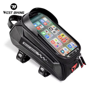 Abay — sac de transport pour vélo, <span class=keywords><strong>sacoche</strong></span> <span class=keywords><strong>avant</strong></span> pour BMX, avec couverture de pluie, guidon à fermeture éclair, multi-fonction, <span class=keywords><strong>porte</strong></span>-<span class=keywords><strong>bagage</strong></span> réfléchissant - Product Image 1
