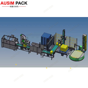 Elektrische Band Transportmachine Automatische Plastic Folie Verpakking Pallet Voor Voedingsmiddelen Dranken Textiel Pomp Met Motor Motor Motor - Product Image 4