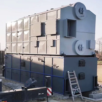 Chaudière à vapeur industrielle à biomasse 1,6 MPa à alimentation automatique, générateur de vapeur au balles de riz et à bagasse pour l'impression et la teinture textile