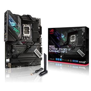 ROG STRIX Z690-<span class=keywords><strong>F</strong></span> GAMING WIFI ATX Carte mère de jeu d'occasion avec prise en charge DDR5 Intel LGA 1700 12e CPU 12600K <span class=keywords><strong>12700K</strong></span> 12900K - Product Image 1
