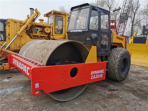 Matériel de construction d'ingénierie d'occasion, haute efficacité de travail, petit compacteur routier manuel de 10 tonnes Dynapac - Product Image 3