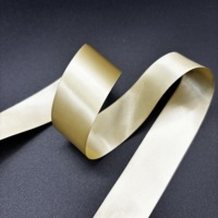 Ruban en satin polyester double face de 2 cm à 2,5 cm, couleur unie, pour la décoration de mariage, les bouquets de fleurs, les emballages de cadeaux de fruits