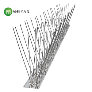 SS304 SS201 paku burung Stainless Steel, paku merpati tugas berat untuk atap pagar pemasangan mudah paku <span class=keywords><strong>Anti</strong></span> <span class=keywords><strong>Roosting</strong></span> - Product Image 3