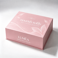 Boîte en carton rigide personnalisée en gros avec insert en EVA, couvercle magnétique, cadeau de luxe, biodégradable, cosmétique, maquillage, huile essentielle