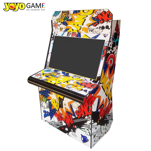 Factory Sale Cheap Arcade Game Machine Wooden Fighting Cabinet Cocktail Game Machine Retro Bartop English Support for Beer Bar