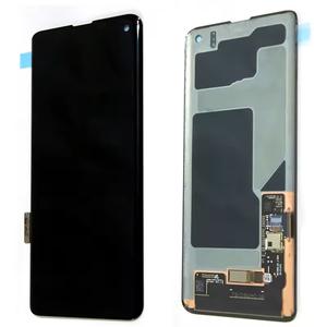 Écran LCD OLED de téléphone portable en gros avec cadre pour Samsung <span class=keywords><strong>Galaxy</strong></span> <span class=keywords><strong>S10</strong></span>+ – Assemblage d'écran tactile et numériseur de remplacement - Product Image 2