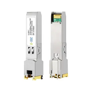 תואם GLC-T/SFP-GE-T, Gigabit RJ45 נחושת SFP, מודול מקלט 1000Base-T