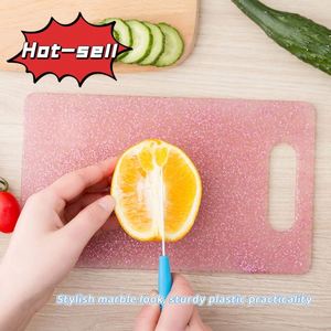 Planches à découper de cuisine personnalisées avec logo, ensemble de 3 planches à découper en plastique PP blanc - Product Image 2