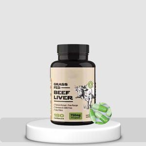 Cápsulas de hígado de res puro Halal 100% OEM/ODM, suplemento de hígado de res alimentado con pasto para energía - Product Image 1