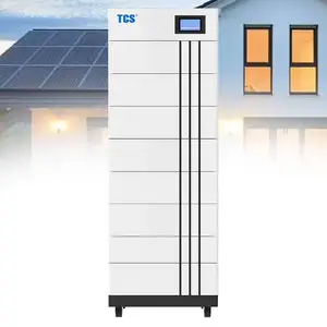 بطارية تخزين طاقة عالية الفولتية للبيع بالجملة من TCS بطارية ليثيوم أيون للاستعمال المنزلي باستطاعة 40 كيلو وات بالساعة 100 أمبير/ساعة