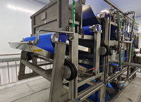 Automatische riemtransporteermachine voor het maken van sap van appel, sinaasappel, watermeloen, mango en ananas.