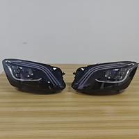 Pour Mercedes-Benz Classe S, ensemble de phares 14-17 Classe S W222, phares LED modifiés, phares à trois yeux de style Maybach