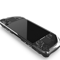 Coque de protection transparente anti-chute et anti-rayures pour console Steam Deck