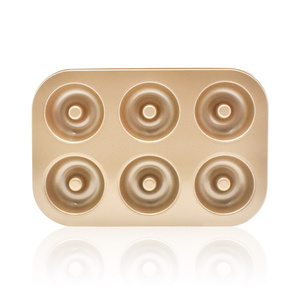 Molde para Donas de Acero al Carbono para Alimentos para Bebés/Pasteles/Gelatina, Molde Antiadherente para Hornear Muffins para la Cocina, para Hornear en la Hora del Té - Product Image 2