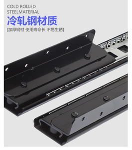Overhang sliding guide rail heavy overhang sliding track coffee <b>table</b> sliding and moving hidden track guide rail - Product Image 4