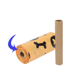 Hot Bán 100% Phân Hủy Sinh Học Bột Ngô Con Chó Poop Túi Chất Thải Con Chó Túi Ủ Poo Túi Bền Vững OEM Logo Chấp Nhận 15 Micron - Product Image 3