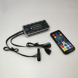 คูลมูน มิวสิค อาร์บี คอนโทรลเลอร์ 6 พิน แฟนฮับสำหรับเคสคอมพิวเตอร์ - Product Image 3