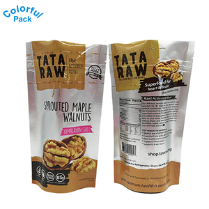 De aluminio cosmética de papel de alimentos bolsa de maní tostados anacardos bolsa de embalaje - Product Image 2