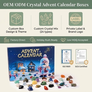 <span class=keywords><strong>Calendrier</strong></span> <span class=keywords><strong>de</strong></span> <span class=keywords><strong>l</strong></span>'<span class=keywords><strong>Avent</strong></span> en Cristal – Coffret Cadeau <span class=keywords><strong>de</strong></span> Noë<span class=keywords><strong>l</strong></span> 24 Pierres Précieuses Naturelles – Pierres Gravées et Polies – Éducatif pour Enfants – Motifs <span class=keywords><strong>de</strong></span> Dessins Animés - Product Image 5