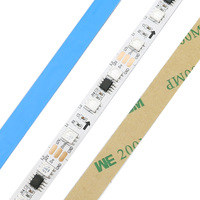 Bande lumineuse LED RGB WS2811 5V 5050, contrôle vocal et sonore, adressable, dimmable