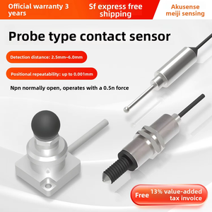 Датчик контактный AKUSENSE MR-T5Z-<span class=keywords><strong>S</strong></span>-1 M14, высокоточный, с выходом NPN, для позиционирования, многоточечный, регулируемый - Product Image 2