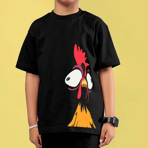 เสื้อยืดเด็กชายเด็กหญิงพิมพ์ลายแขนสั้นคอกลมผ้าฝ้ายเสื้อยืดฤดูร้อนลำลองสบายเด็กทุกวันระบายอากาศได้ดีน้ำหนักเบา - Product Image 5
