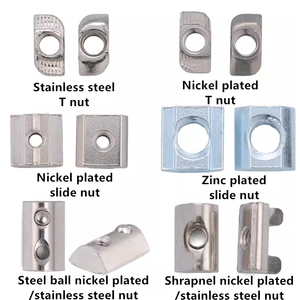 M3 M4 M5 M6 M8 M10 2020 3030 4040 T parça sürgülü çekiç somun ekstrüzyon bahar damla içinde kaymak şarapnel somun unichannel kanal somun - Product Image 6