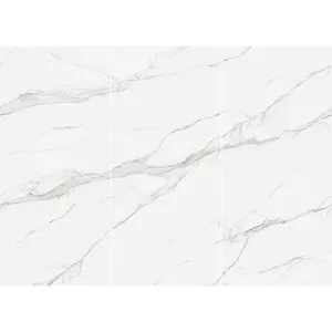 Solid surface innovative design 1600*2700*12 mm porcelain polished glazed slab marble tile