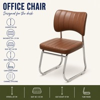 Chaise de bureau de direction à dossier haut pivotante pour salle de réunion, salle de conseil