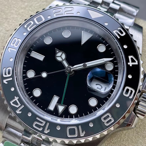 Montre à double fuseau horaire 41 mm, lunette en céramique, verre saphir, mouvement 3285, montre automatique mécanique - Product Image 2