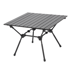 Table de camping pliante multifonctionnelle pour le glamping en plein air, facile à installer, en aluminium ultraléger, type « egg roll » - Product Image 1