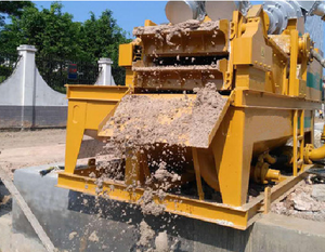 Çamur ayırıcı entegre çamur ve kum filtresi ince kum kurtarma ve susuzlaştırma makinesi çamur arıtma ve ayırma - Product Image 4