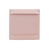 Rosa flache Pappe dünne Caja de Regalo Magnet deckel Geschenk box Verpackung Großhandel