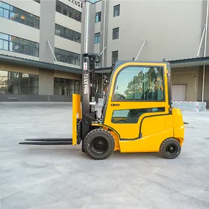 Chinese Brand Electric Forklift 2 Ton 3 Ton Small Lithium Battery Forklift Truck With Fork Positioner