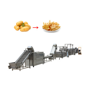 Línea de Producción de Papas Fritas de 250 kg/h con Freidora y Sistema de Saborización - Product Image 4