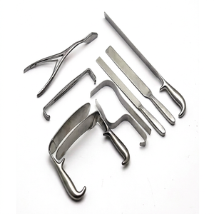 Juego de 9 Instrumentos para Cirugía Glútea, Herramientas Quirúrgicas para Contorno de Glúteos, para Procedimientos Cosméticos Profesionales - Product Image 1