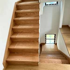 Proveedor de Peldaños de Madera Sólida, Ecológicos y Duraderos, con Borde Decorativo para Renovación de Escaleras Interiores - Product Image 6