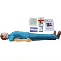 Modèle de formation en RCR du corps humain entier pour l'enseignement médical, simulateur, mannequin avec sac de transport Oxford, sans accessoires, sans contrôleur