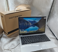 Ordinateur portable Jingzhiquan, tout neuf, ultra fin, en aluminium, 14 pouces, Intel Celeron N4000, 4 cœurs, 8 Go + 256 Go SSD, écran IPS sans fil, anglais