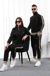 Thương hiệu của phụ nữ thường mồ hôi phù hợp cho mùa đông hợp thời trang Jogger thiết lập bởi nổi tiếng Boutique thiết kế moq 2 cái - Product Image 5