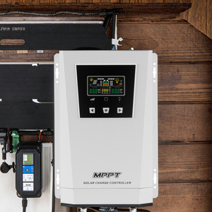 GT năng lượng mặt trời 12/24/36/<span class=keywords><strong>48V</strong></span> 30A <span class=keywords><strong>40A</strong></span> 50A 60A 80A 100A MPPT sạc năng lượng mặt trời điều khiển cho nhà sử dụng hệ thống năng lượng mặt trời hệ thống theo dõi - Product Image 1