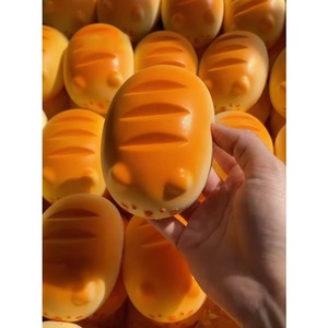 Juguete Antiestrés de PU con Forma de Gato Horneado, Súper Suave y Blandito, de Rebote Lento, Venta al por Mayor - Product Image 2