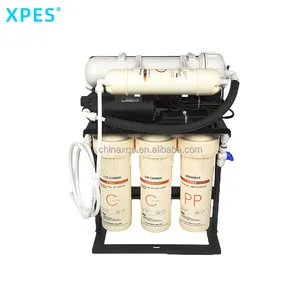 Venta al por mayor 400G 5 etapas portátil máquina de ósmosis inversa precio 800GPD RO sistema filtro de agua de bebida purificador para uso doméstico